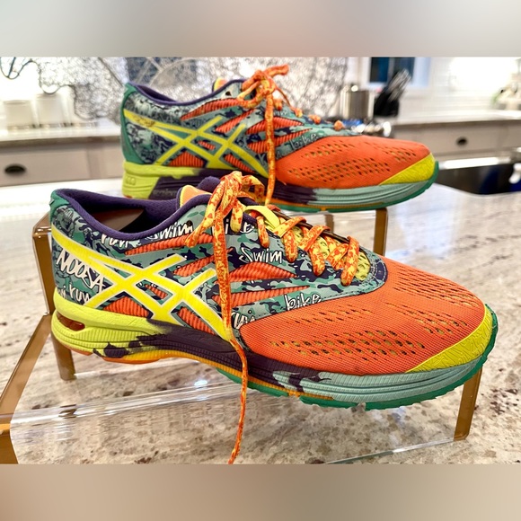 Asics Shoes - Asics Gel Noosa Tri 10 Women's Size 8.5 Running Shoes Multicolor Orange